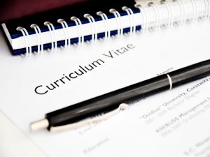 Photo d'un Curriculum Vitae